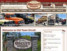 Tablet Screenshot of oldtownorcutt.org